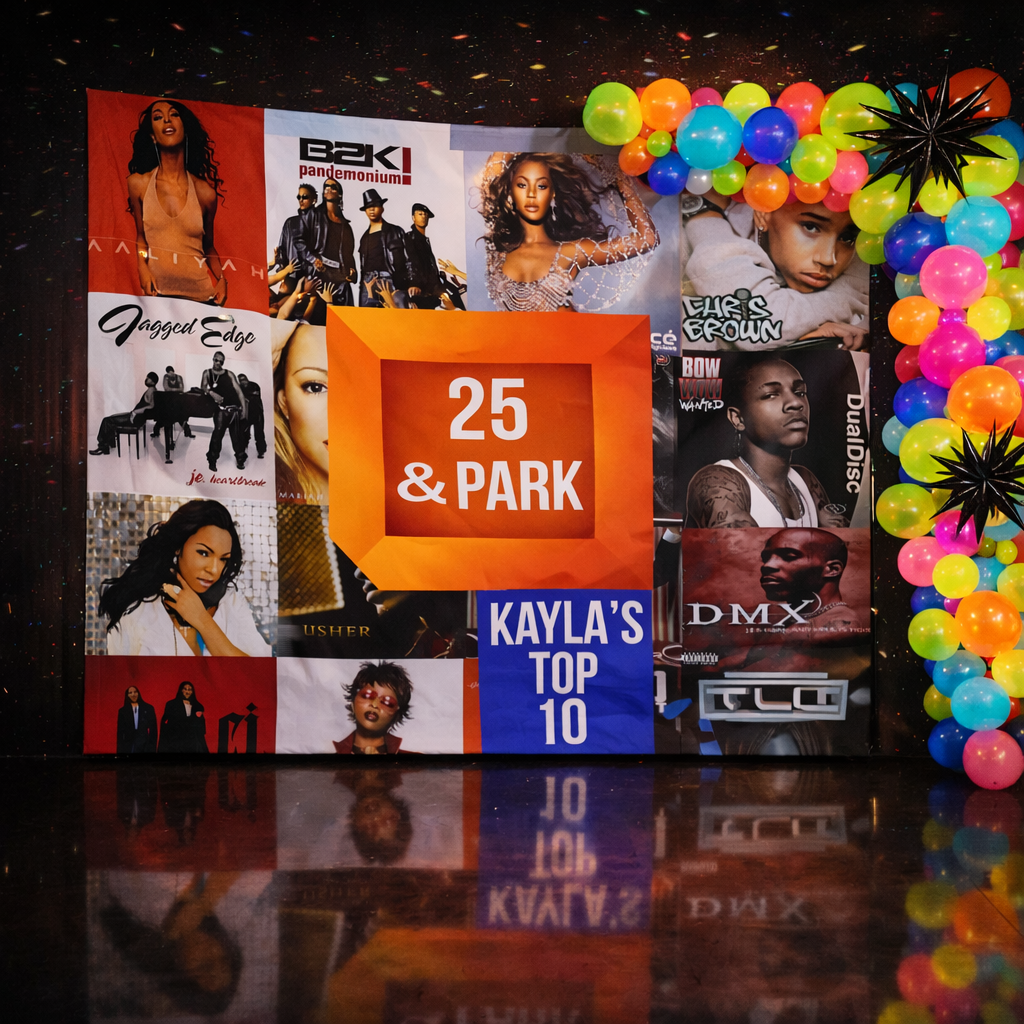 Personalized 106 and Park Inspired 2000s R&B & Hip Hop Birthday Banner — Custom Age by This is Your Sign