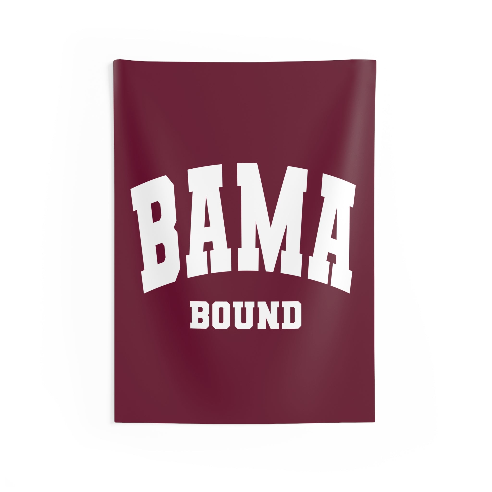 College Bound Banner Tapestry — Personalized Dorm Wall Decor & Decision Day Sign by Printify