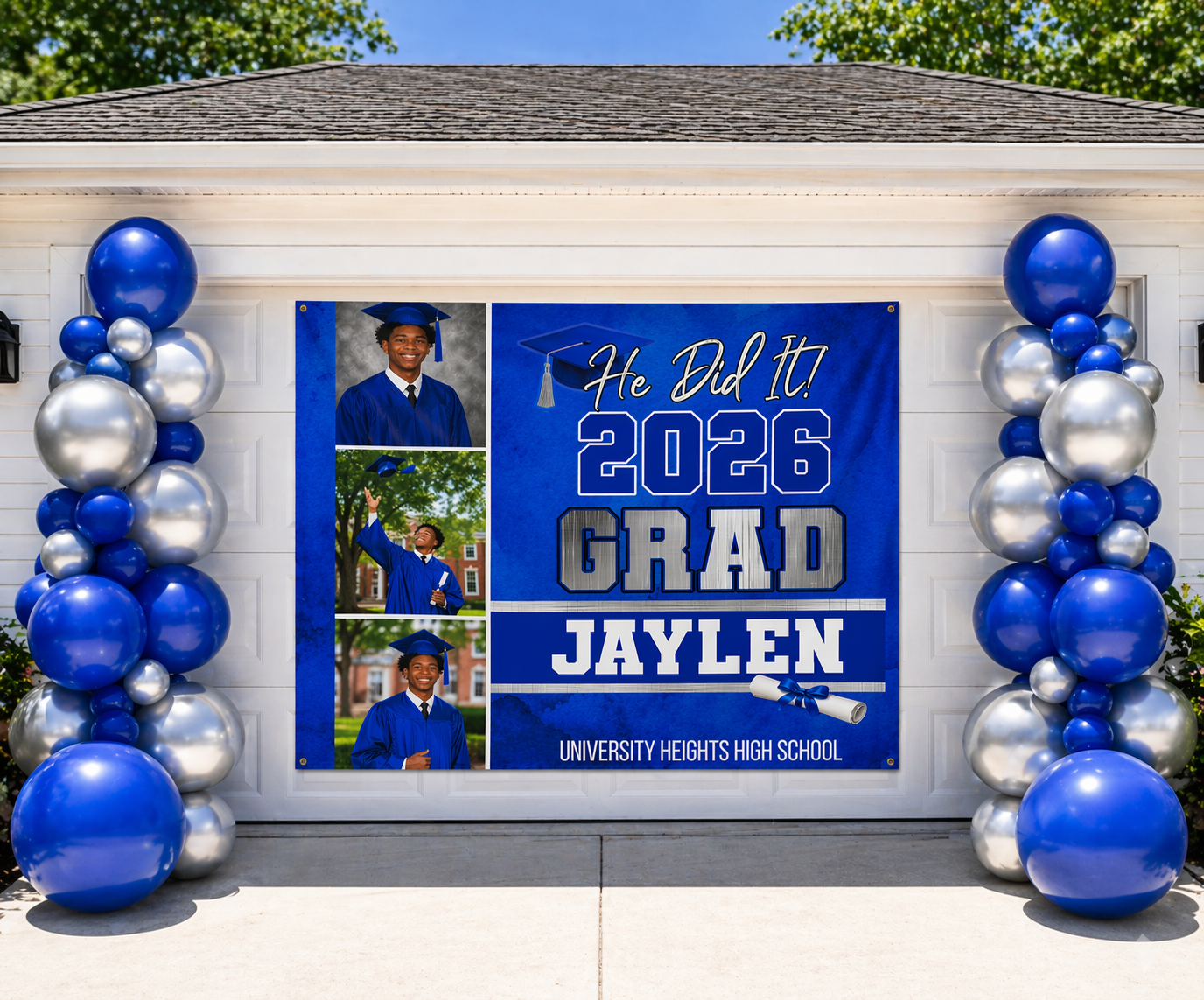 Graduation Party Banner Wall Tapestry With Photo Save 35% Off At Checkout by This Is Your Sign